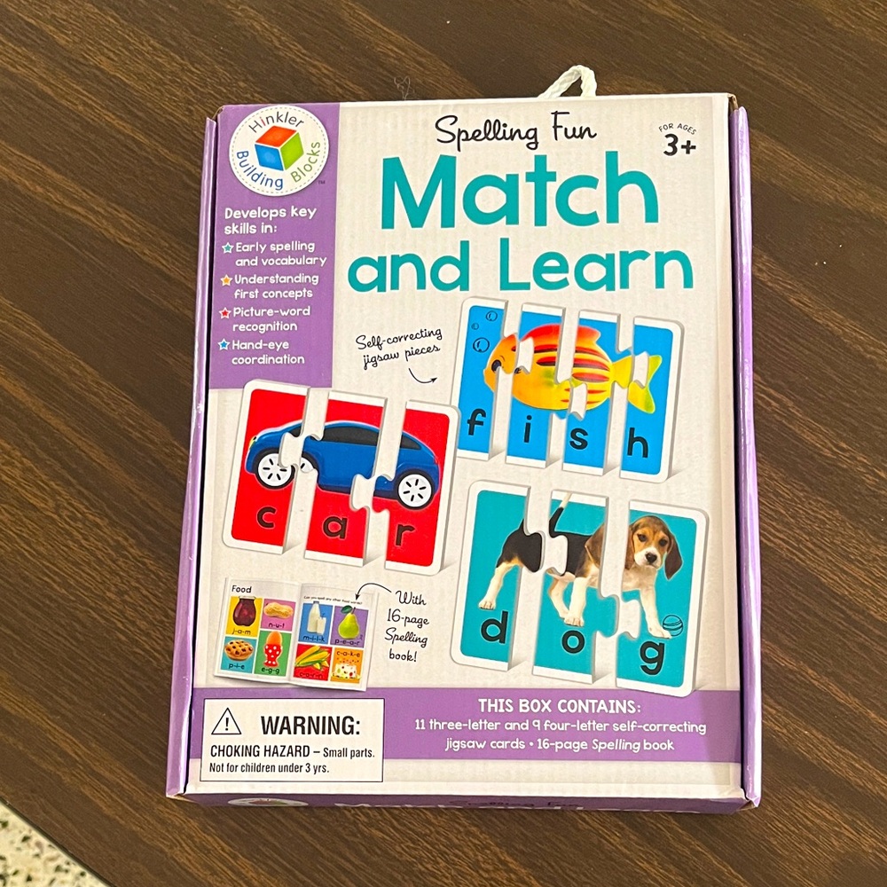 Spelling Fun Educational Puzzle Set